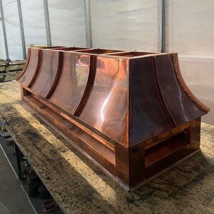 Cypress Sweep Copper Chimney Cap