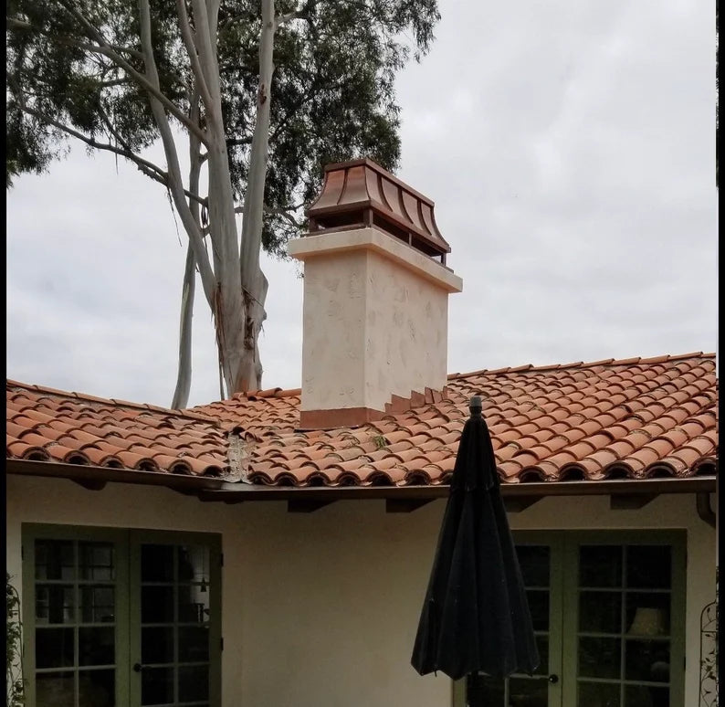 67 1/8"x 34 3/4"(101") Briton Style Chimney Cap
