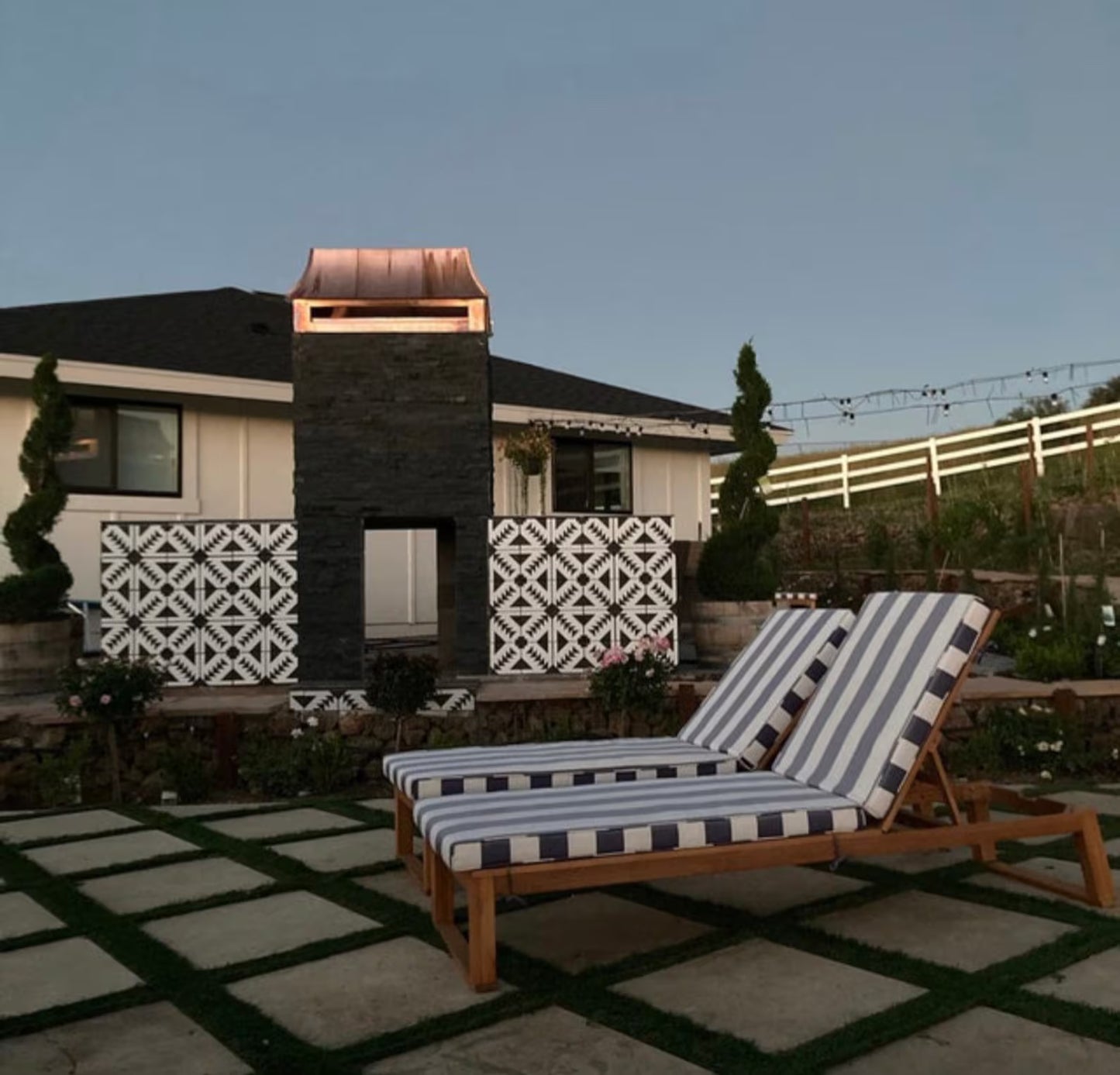 Cypress Sweep Copper Chimney Cap